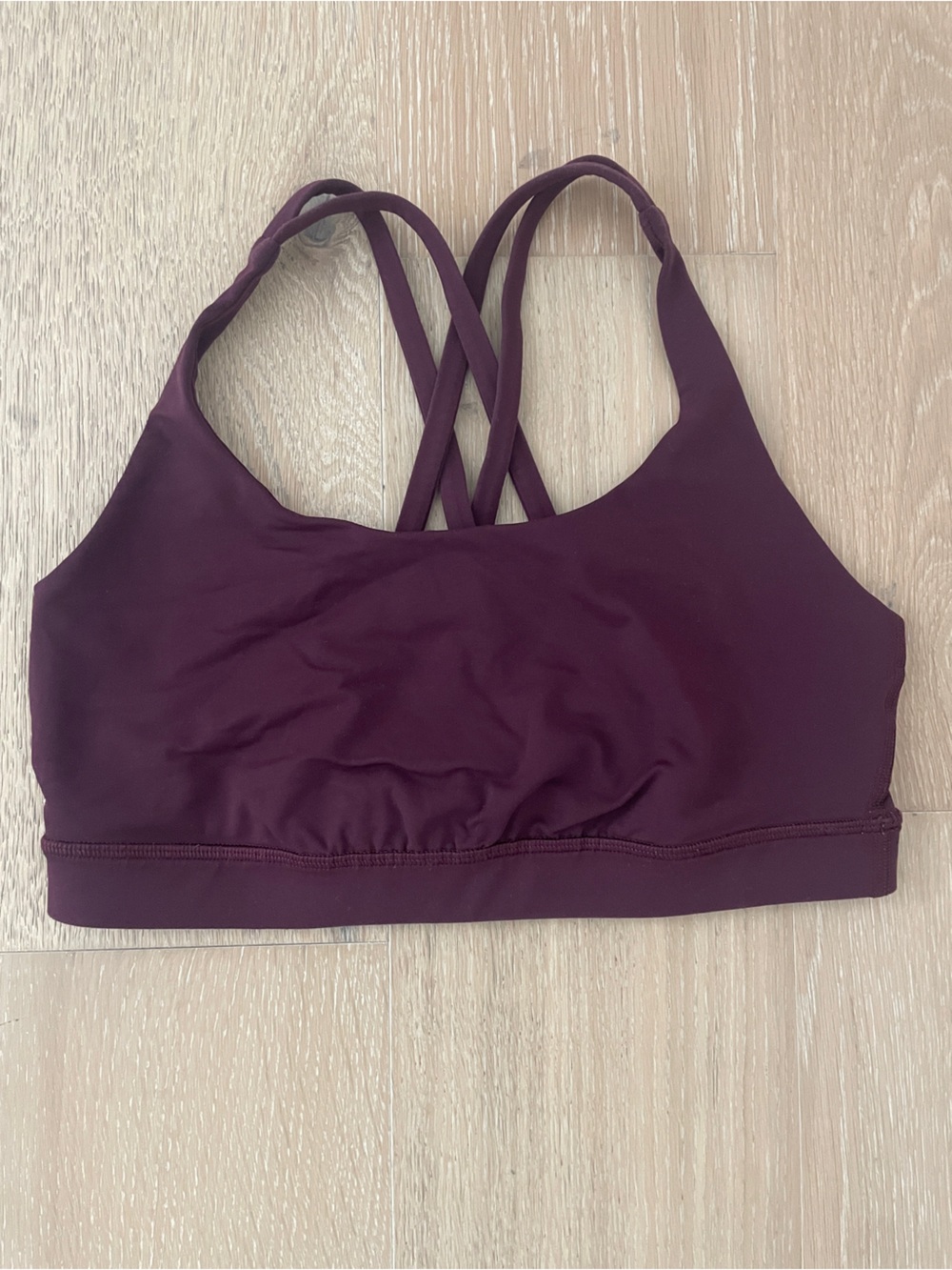 lululemon Energy Bra - Size 8 - Aubergine